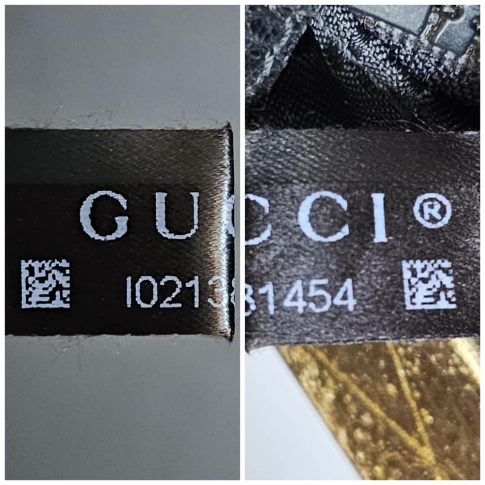 GUCCI Nylon Monogram Fanny Pack Belt Bag Black - Picture 5 of 11